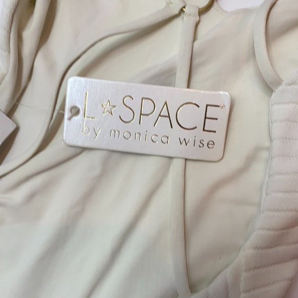 NWT L Space Monica White One Piece swimsuit - Picture 5 of 5